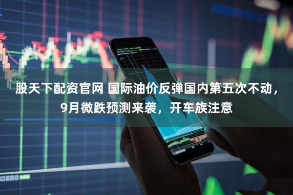 股天下配资官网 国际油价反弹国内第五次不动，9月微跌预测来袭，开车族注意